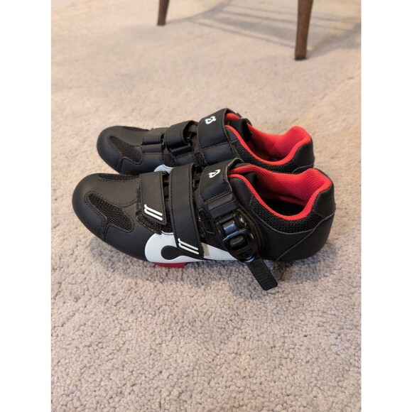 Peloton cycling bike shoes with look delta cleats EU 38 US women's 7 - Picture 3 of 7